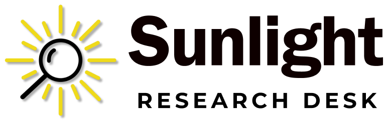 Sunlight Research Desk