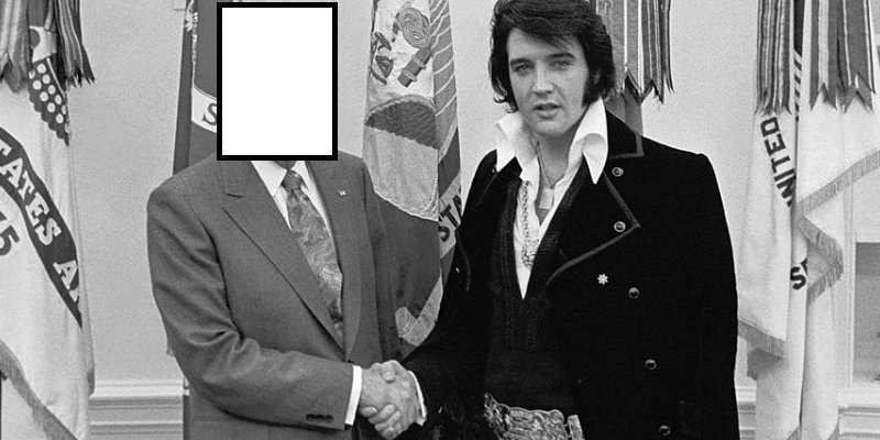 When Elvis didn't meet Hoover