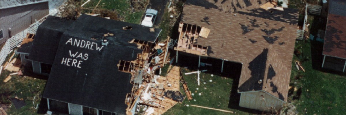 Hurricane Andrew exposed coordination issues, public confidence concerns