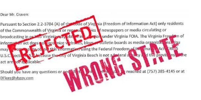 Virginia, Tennessee restricting records access to citizens