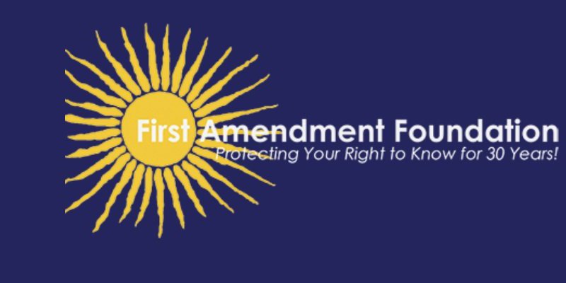 The First Amendment Foundation's transparency scorecard keeps the sunshine state shining