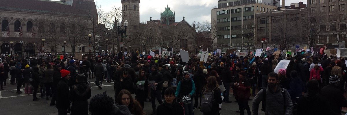 Boston Police underestimated size of Women's March protests by nearly 150 thousand