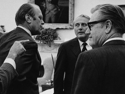 Memo shows Kissinger and Rumsfeld in damage control mode following revelation of CIA domestic activities