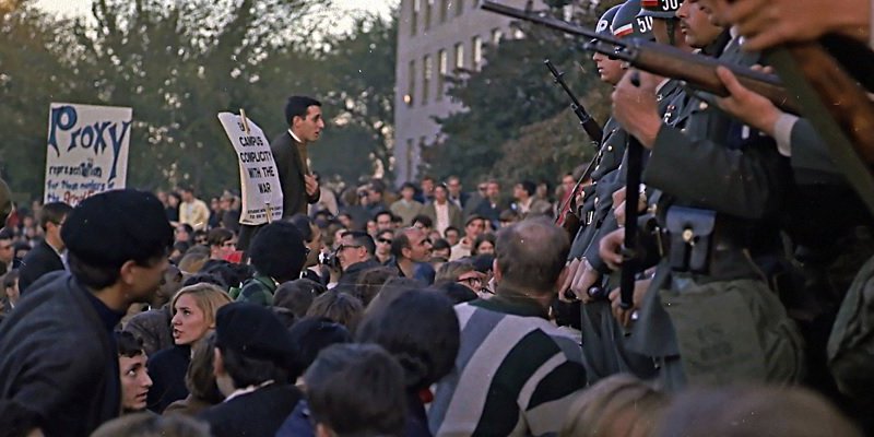 During the Vietnam War, FBI used the press as a cover to "avoid embarrassment" while surveilling protests