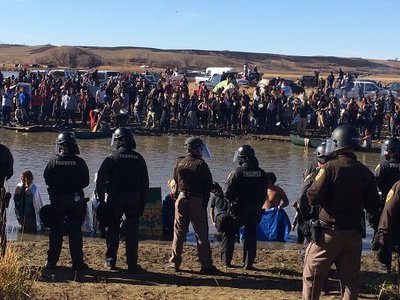 DAPL threat assessment paints nonviolent Standing Rock protestors as unruly mob, defends use of attack dogs as "protection"