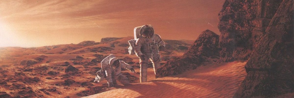 Walks through a sunken dream: the CIA report on life on Mars