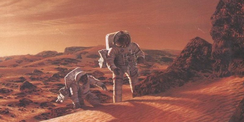 Walks through a sunken dream: the CIA report on life on Mars