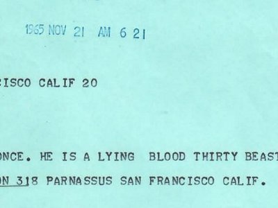 Read Hunter S. Thompson’s correspondence with LBJ on their original letterhead