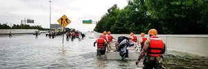How does a private prison handle a hurricane?