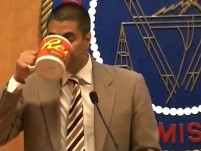 What’s with Ajit Pai’s Reese’s mug? FCC resorts to high fees and invasive questions to avoid telling