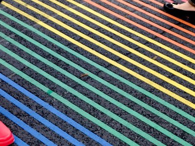 Public records show surprising difficulties and high costs behind rainbow crosswalks