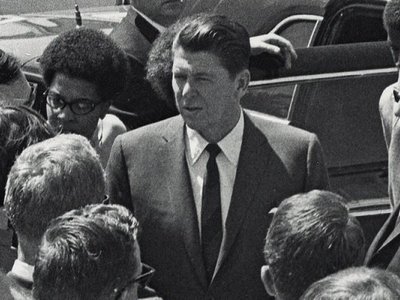 J. Edgar Hoover once lent Ronald Reagan his armored car for travel through Los Angeles' "ghetto area"