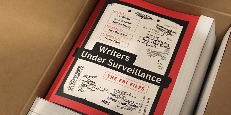 Our first book is here! See the hidden lives of famous writers, as told by their FBI files