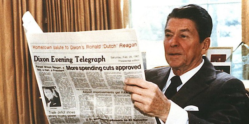 What you've found in Ronald Reagan's FBI file so far