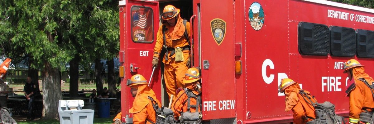 California inmates are ready year-round to combat fires