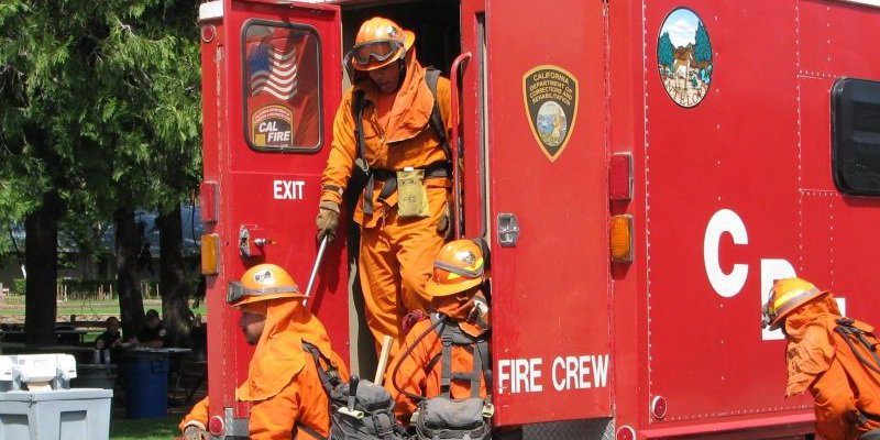 California inmates are ready year-round to combat fires