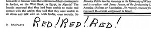 FBI marginalia in the "Ramparts" file reads like an alt-right comments section