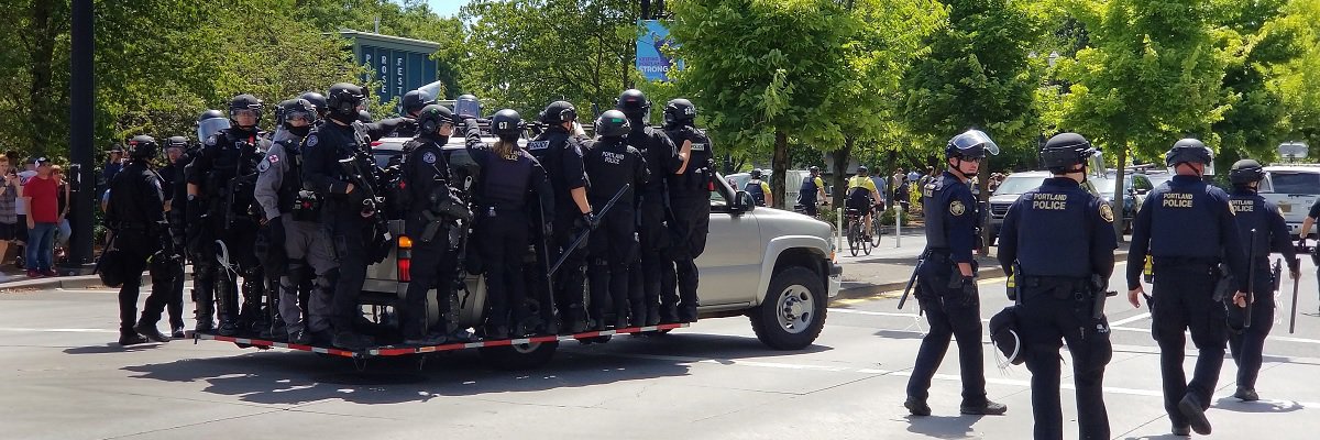 Recently released records show Portland Police Bureau targeted counter-protesters, ignored armed alt-right demonstrators at "Patriot Prayer" rally