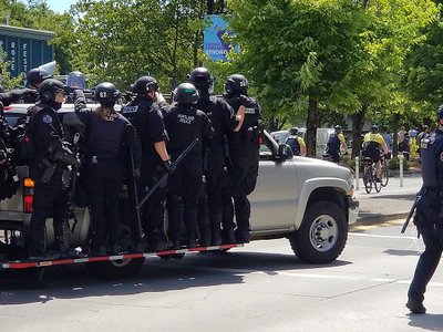 Recently released records show Portland Police Bureau targeted counter-protesters, ignored armed alt-right demonstrators at "Patriot Prayer" rally