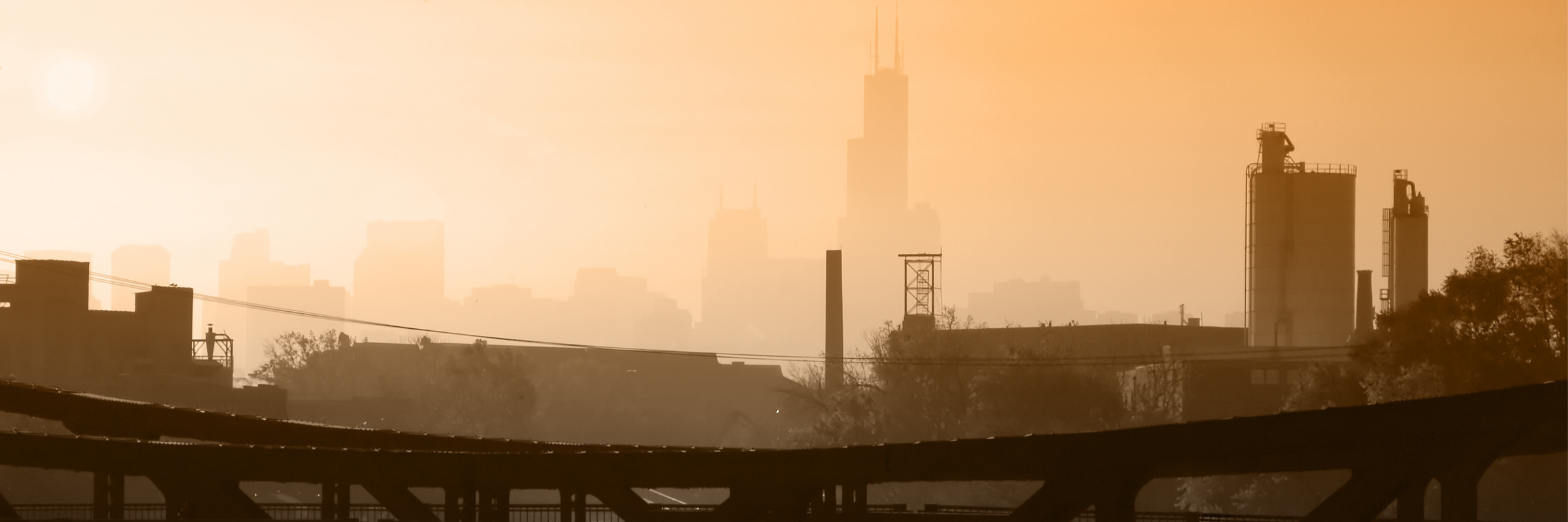 Chicago's air pollution hotspots: New sensor network reveals neighborhood air quality disparities