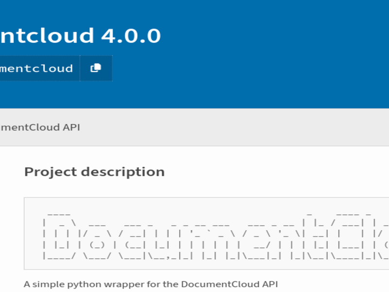 Release Notes: Premium Add-On redesign, python-documentcloud drops Python 2 support, and more