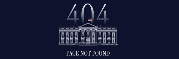White house image with the words 404 not found