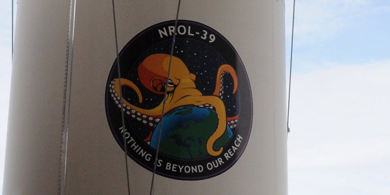 How an engineering in-joke led to a spy satellite's world-eating octopus logo