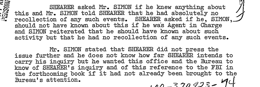 FBI tried to fact check Norman Mailer's factoids about their role