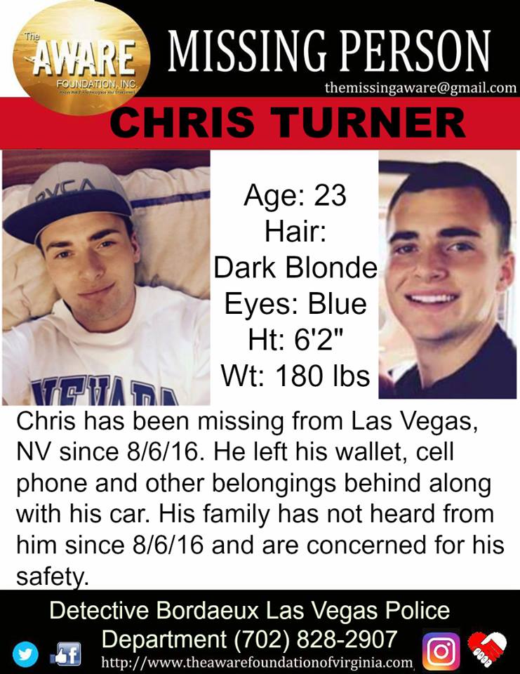 The Las Vegas Metropolitan Police Department's missing missing person