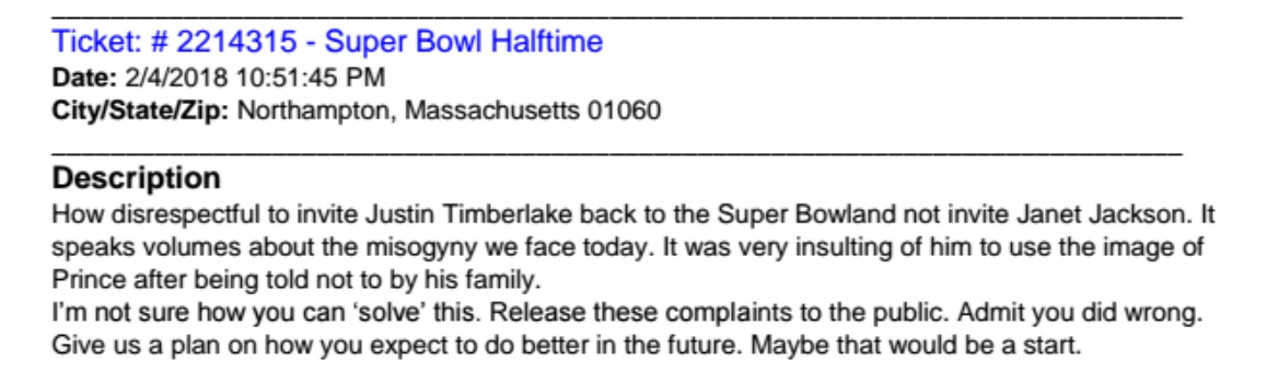 A Ton Of Complaints The FCC Received From Super Bowl LII Were