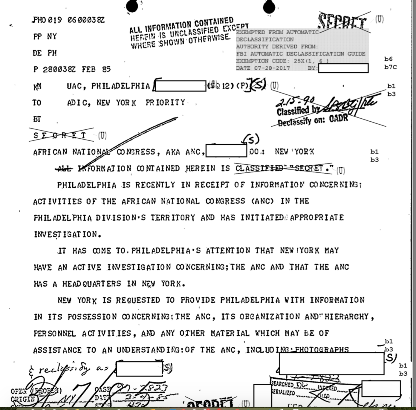 Fbi Redacted Documents - Free Documents