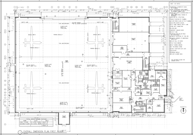 Schematics of a Drone Airport