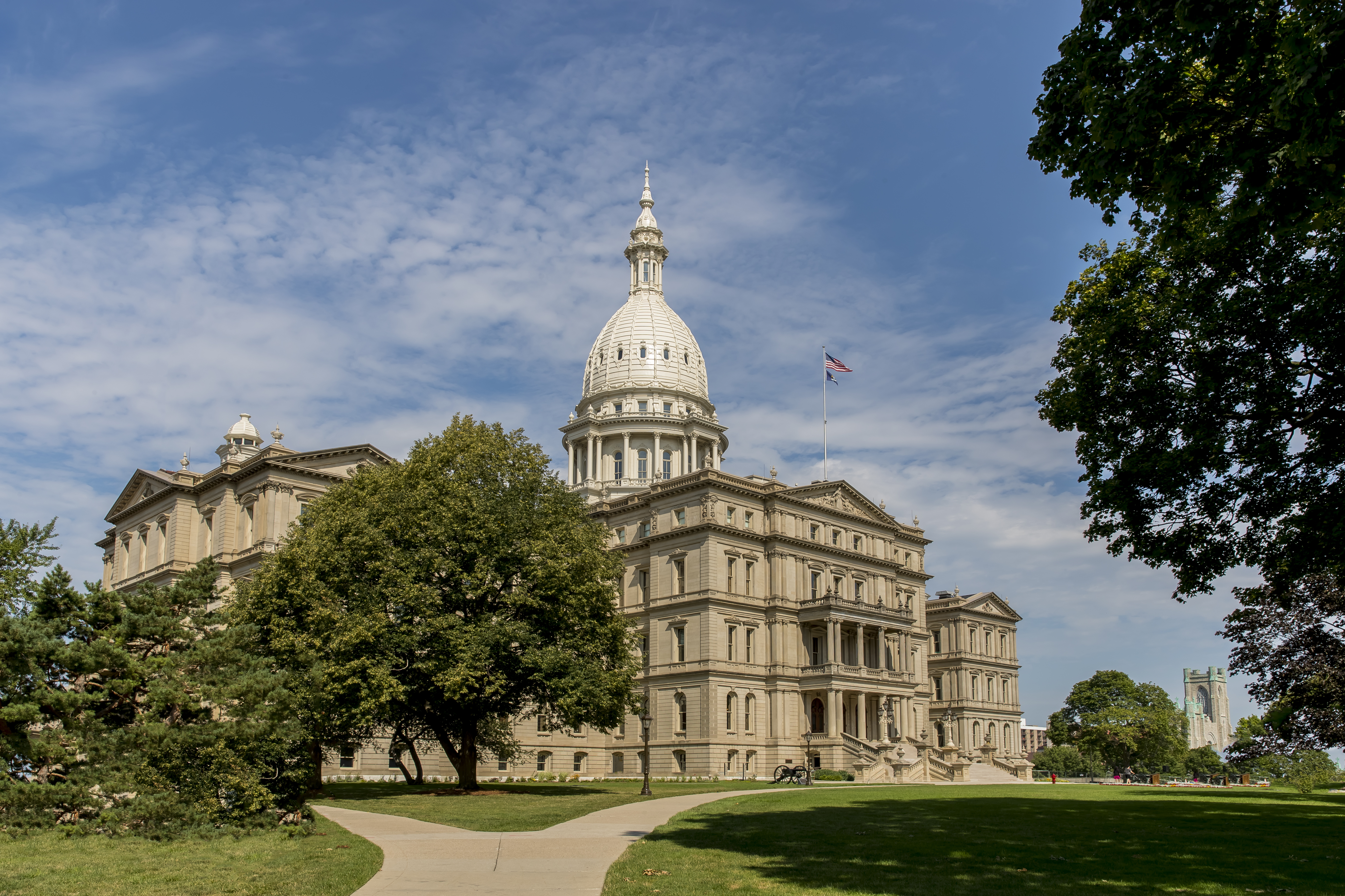 The Michigan State Capitol in Lansing. State legislators have passed a series of measures intended to address the state