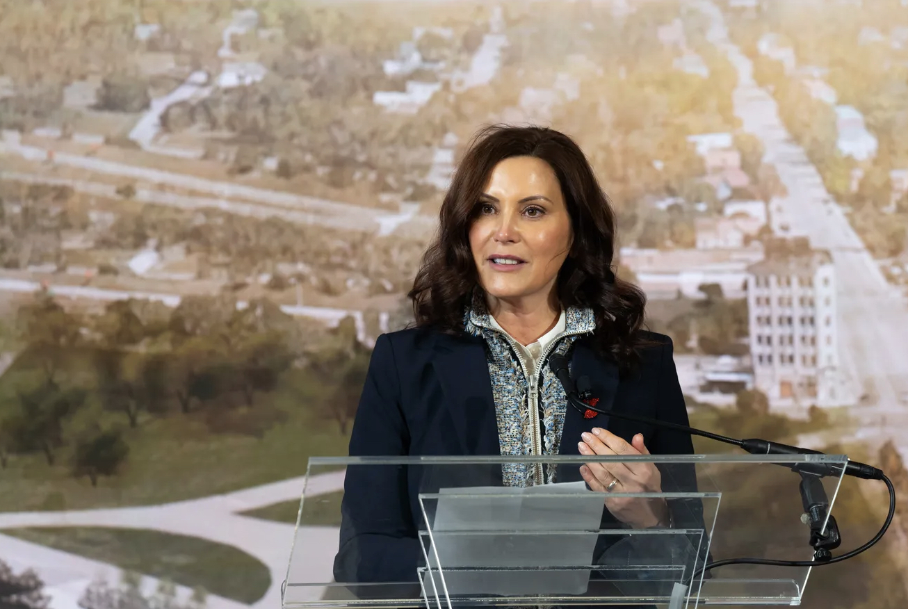 Michigan Gov. Gretchen Whitmer, a first-term Democrat, has made child care one of her chief talking points on the campaign trail as she seeks a second term this fall.
